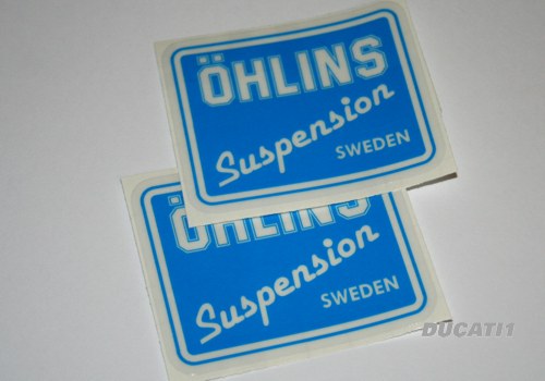 ohlins vintage decals
