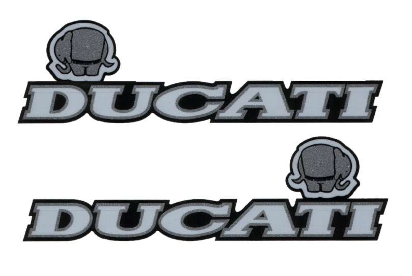 ducati elephant vintage decals