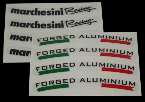 FB Stickers Set – Marchesini Forged Aluminium Racing Wheels – Ducati, Aprilia, Made In Italy