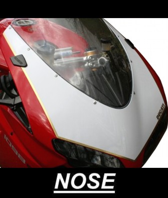 ducati nose vintage decals