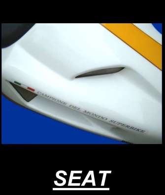 ducati seat stickers